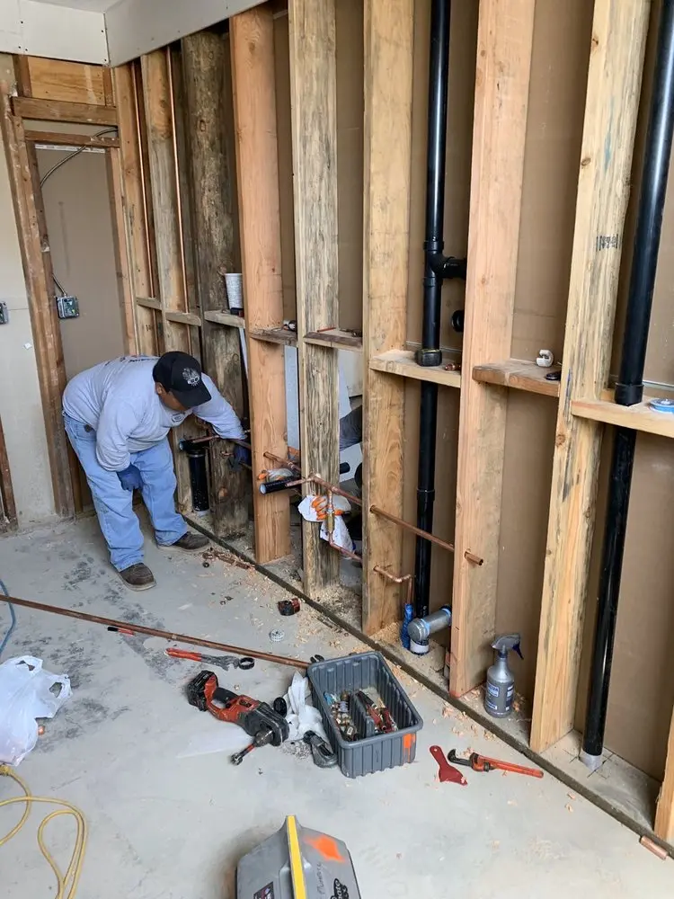 Commercial rough-in plumbing for Commercial Plumbing in Live Oak